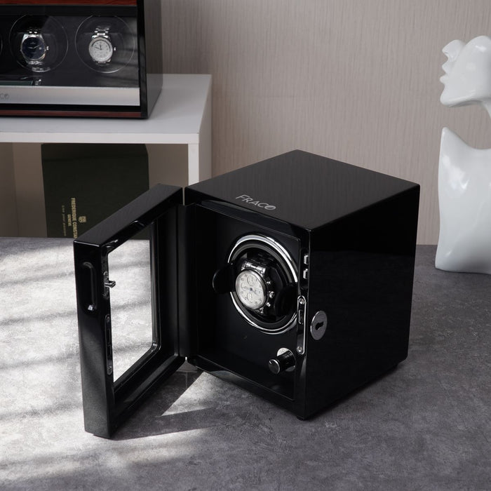 Remontoir noir pour montre automatique