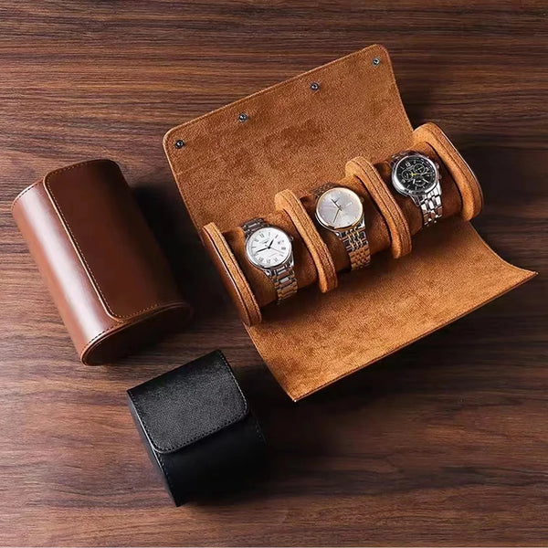 Le Rouleau — Étui de voyage enroulable pour montres