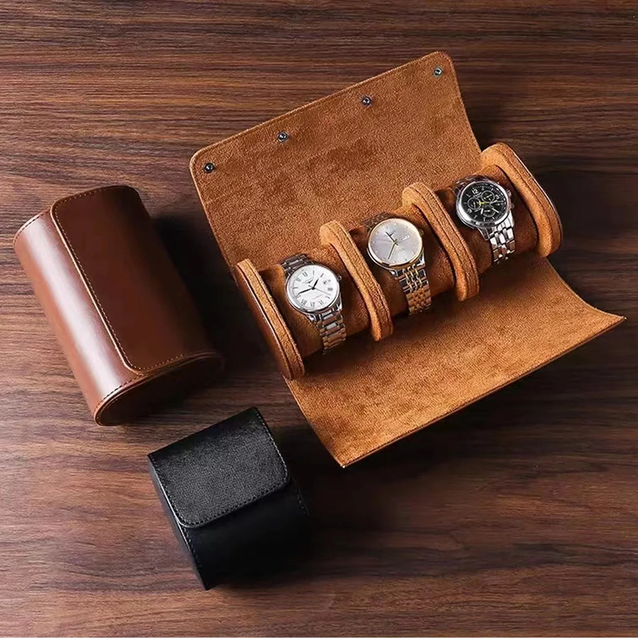 Le Rouleau — Étui de voyage enroulable pour montres