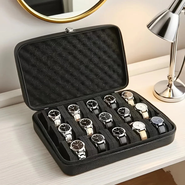 Coffret d'exposition 15 montres La Vitrine — Maison Charmont